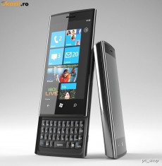 Dell Venue Pro Windows 7 Phone cu Tastatura SLIDE QWERTY, NOU - SIGILAT, Neverlocked, 5MP, 8GB, Xbox Live, GPS, FM Radio, OKAZIE!!! foto