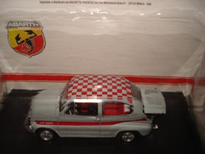 Macheta Fiat Abarth - 1954 scara 1:43 foto