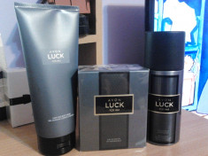 Parfum AVON LUCK PENTRU EL - set deodorant si gel de dus foto