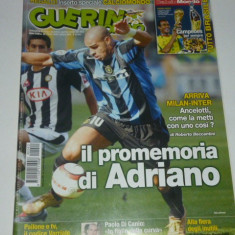 Revista fotbal GUERIN SPORTIVO (Italia) 19.-25.10.2004