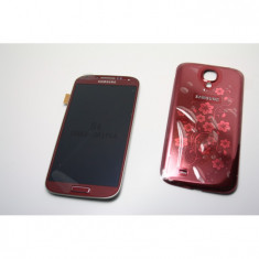 Set Display lcd + capac Samsung S4 i9505 Red La fleur foto