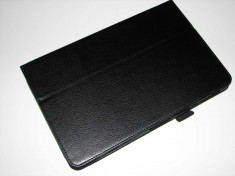 Husa tableta LG G Pad, V700, neagra, piele ecologica, tip mapa,inchidere cu magnet foto