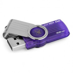 Memorie externa USB 2.0 Kingston DataTraveler 101 Gen 2 32GB, violet, DT101G2-32GB foto