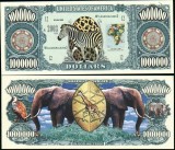 USA 1 Million Dollars Safari UNC