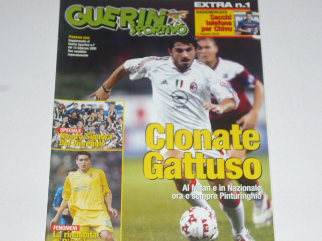 Revista fotbal GUERIN SPORTIVO (Italia) 15.02.2005