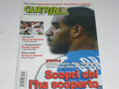 Revista fotbal GUERIN SPORTIVO (Italia) 09-15.11.2004 foto
