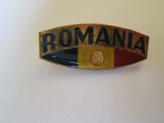 INSIGNA ROMANIA ANII 80 foto