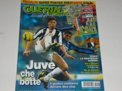 Revista fotbal GUERIN SPORTIVO (Italia) 30.11-06.12.2004 foto