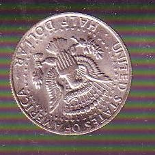 Moneda - 1/2 dolari 1980 USA foto