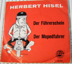 Herbert Hisel - Der Fuhrrerschein... Vinil LP foto