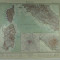 HARTA VECHE - ITALIA CENTRALA - DIN STIELERS HAND ATLAS - 1928/9