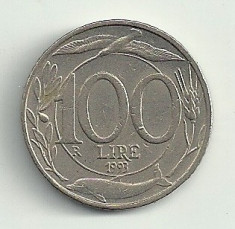 ITALIA 100 LIRE 1993 [2] Livrare in cartonas! foto