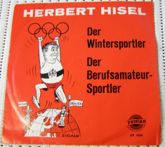 Herbert Hisel - Der Wintersportler.... Vinil LP foto