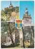 #carte postala(marca fixa)-SIGHISOARA-Vedere spre cetate, Circulata, Printata