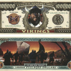 USA 1 Million Dollars Vikingii UNC