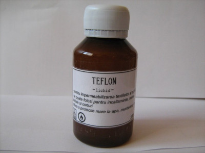 TEFLON solutie lichida de teflon pentru impermeabilizarea imbracamintei si a incaltamintei din piele impotriva apei, murdariei si a grasimilor foto