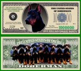 USA 1 Milliom Dollars Caine Doberman UNC