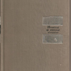 (C5376) HRONICUL SI CINTECUL VIRSTELOR DE LUCIAN BLAGA, EDITURA TINERETULUI, 1965