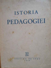 Istoria Pedagogiei - Mihail Roller, I. N. Balanescu, I. Berca, E. Weigl,302956 foto