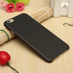 Husa neagra subtire Iphone 6 4,7&amp;quot; + folie protectie ecran + expediere gratuita Posta foto