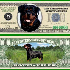 USA 1 Million Dollars Caine Rottweiler UNC