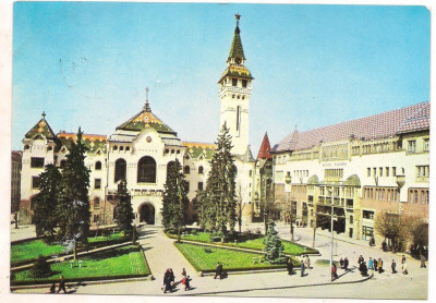 #carte postala(ilustrata)-TARGU MURES foto