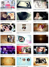 Proiecte,efecte,templates after effects pentru nunti,wedding,botezuri,craciun etc foto