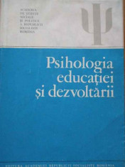 Psihologia Educatiei Si Dezvoltarii - Ion Radu Pantelimon Golu Ursula Schiopu Stela Teod,284958 foto