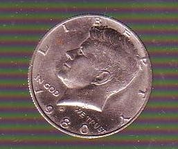 Moneda 1 2 Dolari 1980 Usa America De Nord Okazii Ro