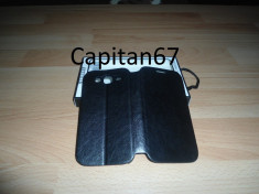 Husa Piele Eclogica Tip Carte Samsung Galaxy i9300 Negru foto