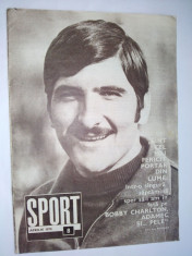 Revista SPORT Nr. 8 / 1970 Articol : Dobrin - Fisa biografica BOX foto