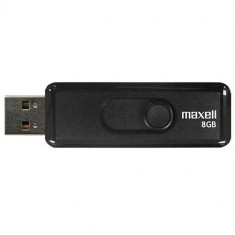 Stick memorie USB Maxell Venture, 8GB, USB 2.0, Negru foto