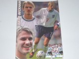 Carte postala fotbal-foto David BECKHAM (Anglia,Manchester United,Real Madrid)