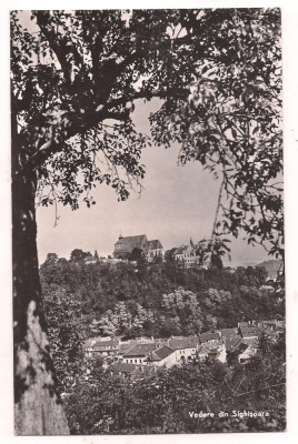 #carte postala(ilustrata)-SIGHISOARA -vedere foto