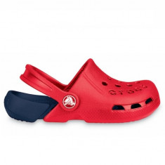 Saboti Crocs copii Electro Red Navy (Crc10400-639) foto