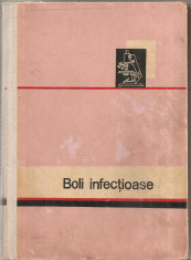 (C5363) BOLI INFECTIOASE DE GAVRILA ION , BUSILA VLADIMIR, FRANCHE MARIA, KELEMEN LADISLAU, VOICULESCU MARIN, BRUCKNER SILVIA, EDP, 1964 foto