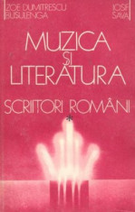 Zoe Dumitrescu Busulenga, Iosif Sava - Muzica si literatura, scriitori romani foto