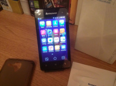 Lenovo A278T DUAL SIM , QUAD-CORE , display 4&amp;#039; , camera 2.0Mpx + camera frontala - NOU , pachet complet + husa si folie cadou foto