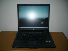 LAPTOP COMPAQ NX6325, AMD DUAL CORE 1,6 GHZ, 2 GB DDR2, HDD 250 GB , DISPLAY HD 1400 X 1050, CITITOR DE AMPRENTA SI CARDURI, WIRELESS, BATERIE BUNA foto