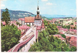 #carte postala(ilustrata)-SIGHISOARA -, Circulata, Printata