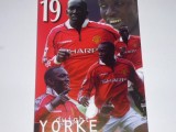 Carte postala fotbal-foto Dwight YORKE (Anglia,Manchester United)