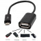 CABLU GALAXY NOTE 4 N910 OTG Permite conectarea dispozitivelor compatibile cu conector USB ADAPTOR MICROUSB-USB mouse stick