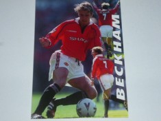 Carte postala fotbal-foto David BECKHAM (Anglia,Manchester United,Real Madrid) foto