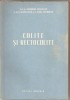 (C5344) COLITE SI RECTOCOLITE DE GHEORGHE NICULESCU, EDITURA MEDICALA, 1956