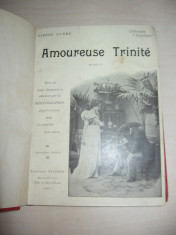 AMOUREUSE TRINITE , ROMAN INTERBELIC, ILUSTRAT CU NUDURI foto