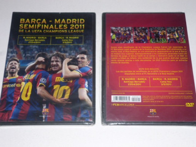 DVD fotbal-semifinala Champions League 2011REAL MADRID-FC BARCELONA(tur, retur) foto