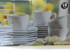 Set 18 piece serviciu cafea foto