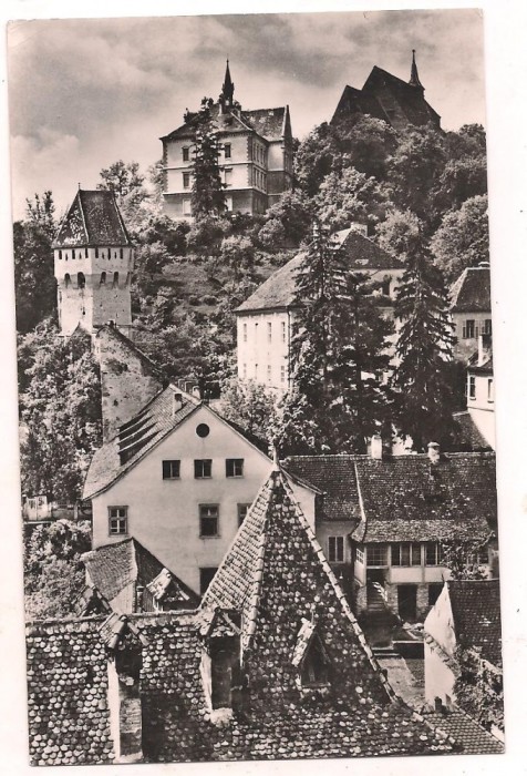 #carte postala(ilustrata)-SIGHISOARA -vedere