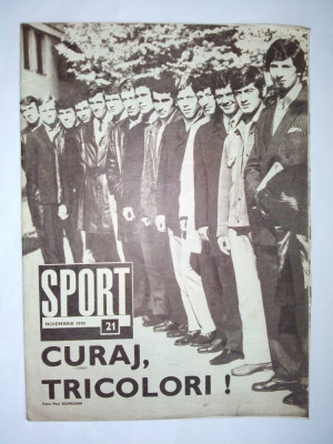 Revista SPORT Nr. 21 / 1970 Articol : CFR Timisoara BOX foto