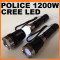 LANTERNA POLICE (+LAMPA) CREE LED 1200 W